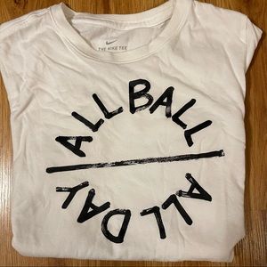 Boys Large Nike Dri fit tee Ball tee